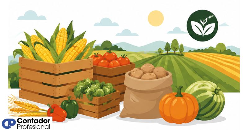 inventario de productos agrícolas cosechados
