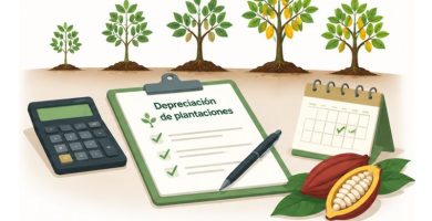depreciación de plantaciones agrícolas