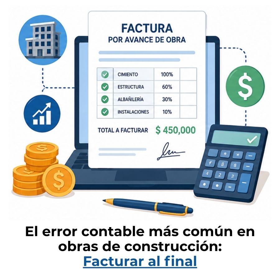 facturación por avance de obra