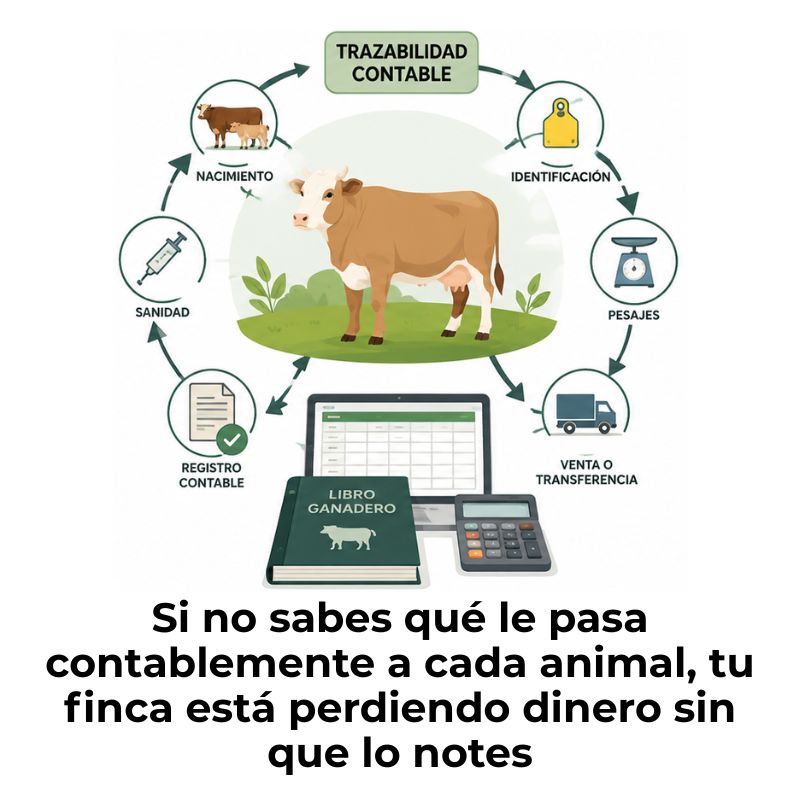 trazabilidad contable del ganado