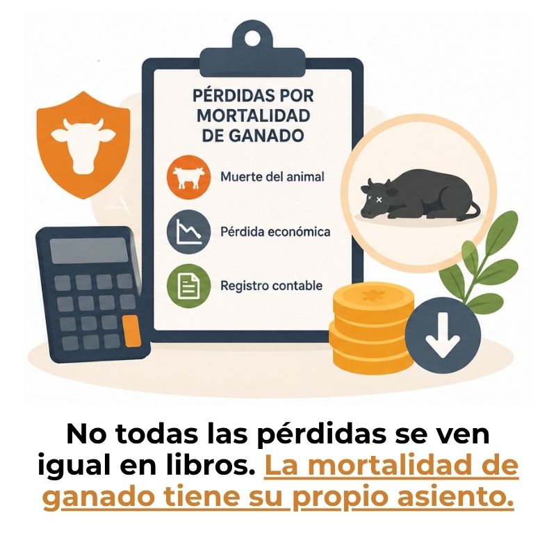 pérdidas por mortalidad de ganado