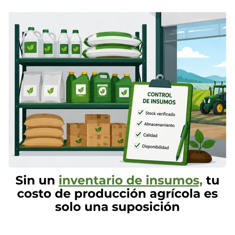 inventario de insumos agrícolas