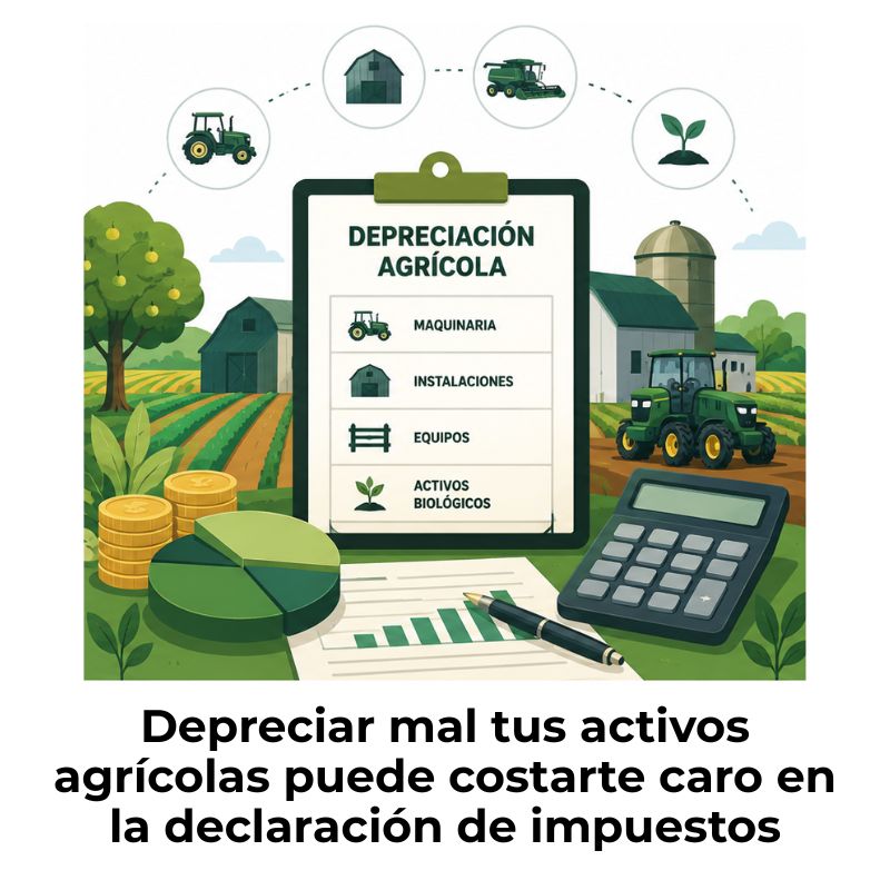 depreciación agrícola