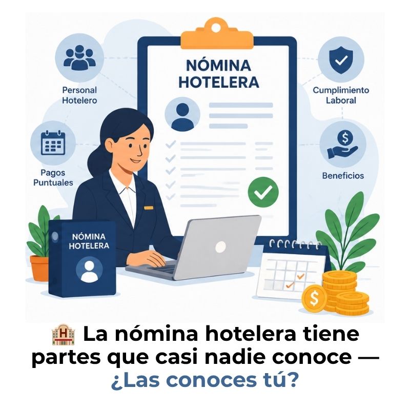 nómina hotelera