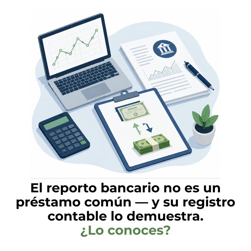 contabilización de operaciones de reporto bancario