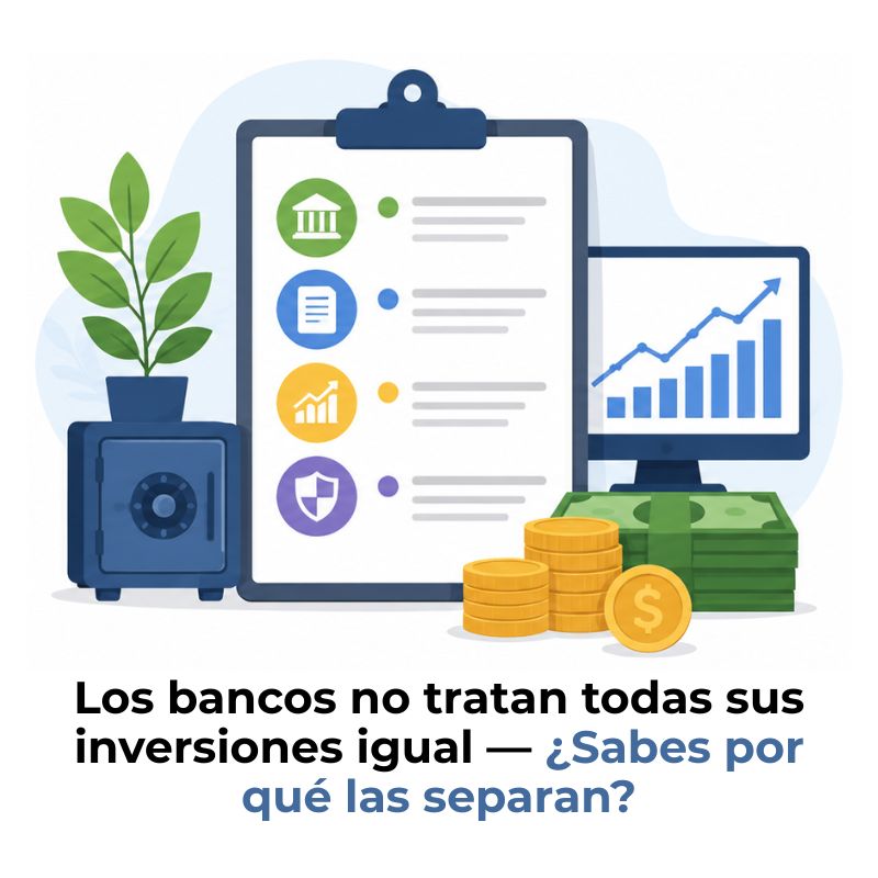clasificación de inversiones en bancos