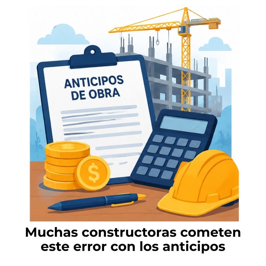 anticipos de obra