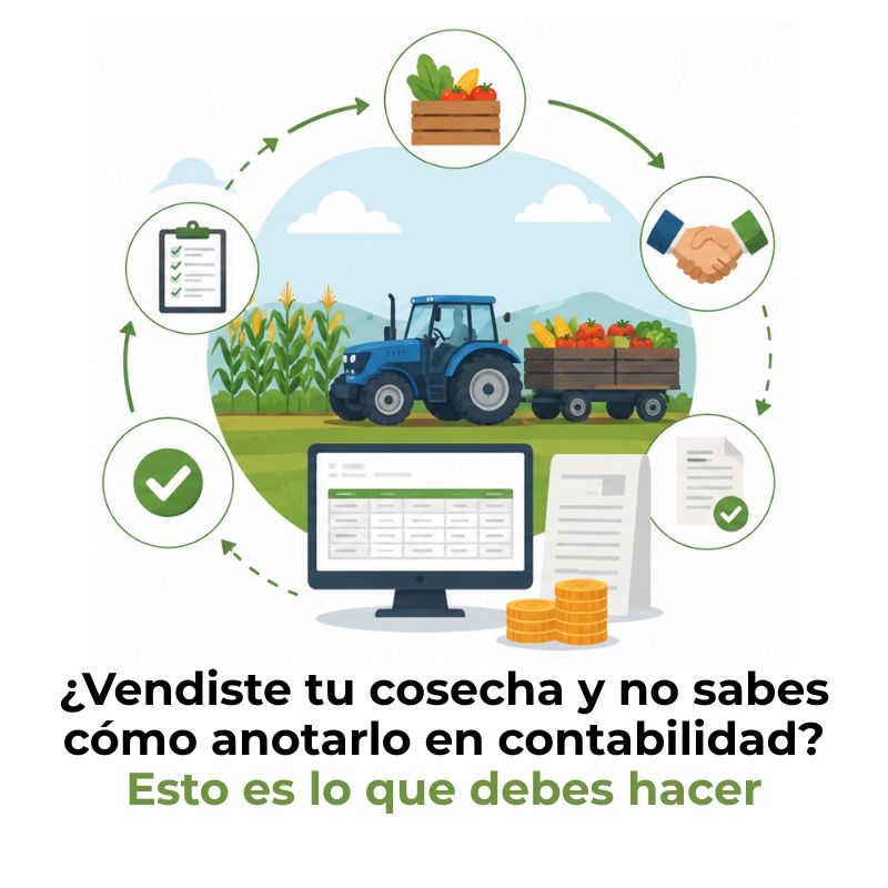 cómo registrar la venta de una cosecha