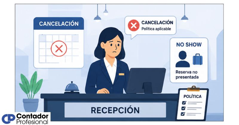 tratamiento contable de cancelaciones y no shows