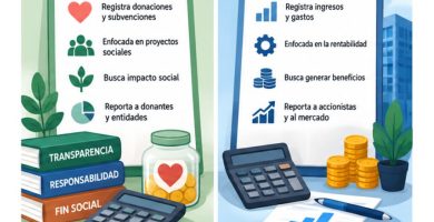 Contabilidad de una ONG y de una Empresa
