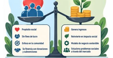 diferencia entre una ONG y una empresa social