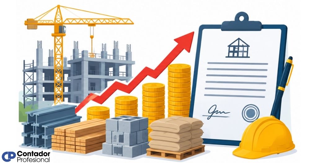 cómo afecta la inflación a un contrato de construcción