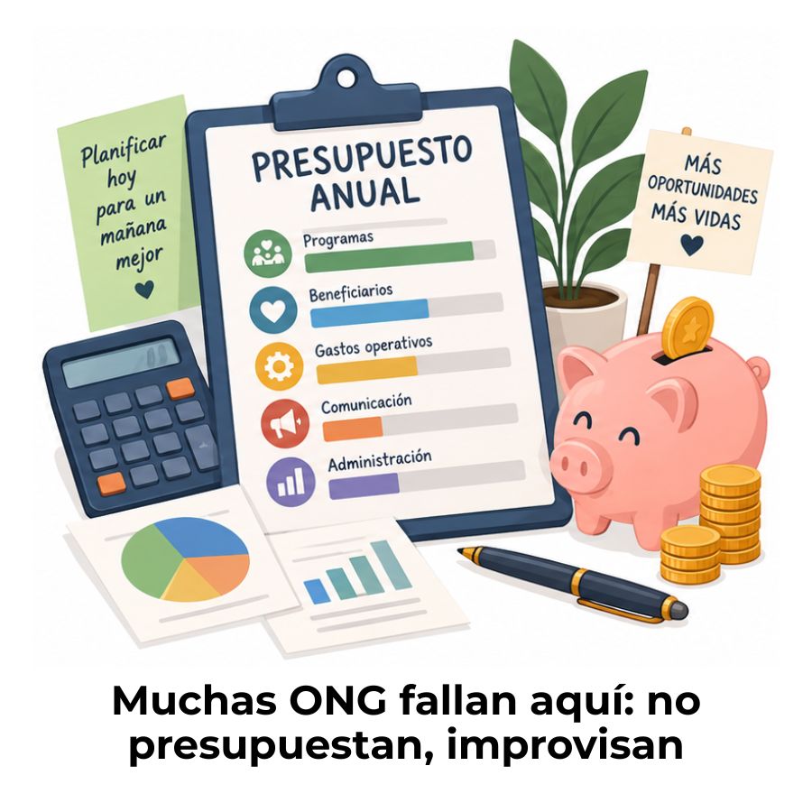 cómo hacer el presupuesto anual de una ONG