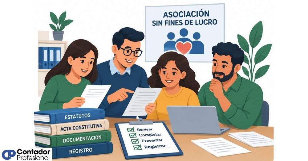 cómo registrar una asociación sin fines de lucro