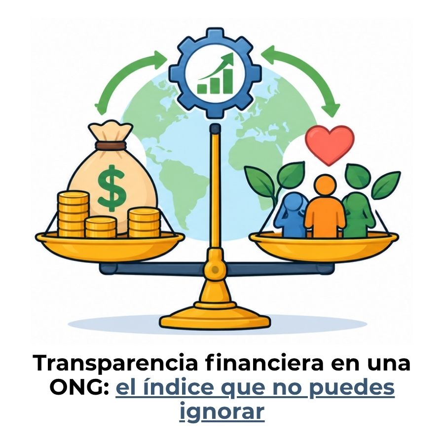 cómo se calcula el índice de eficiencia de una ONG