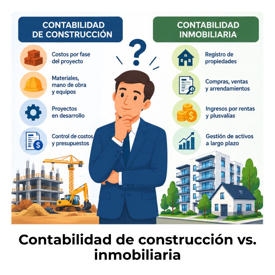 contabilidad de construcción e inmobiliaria