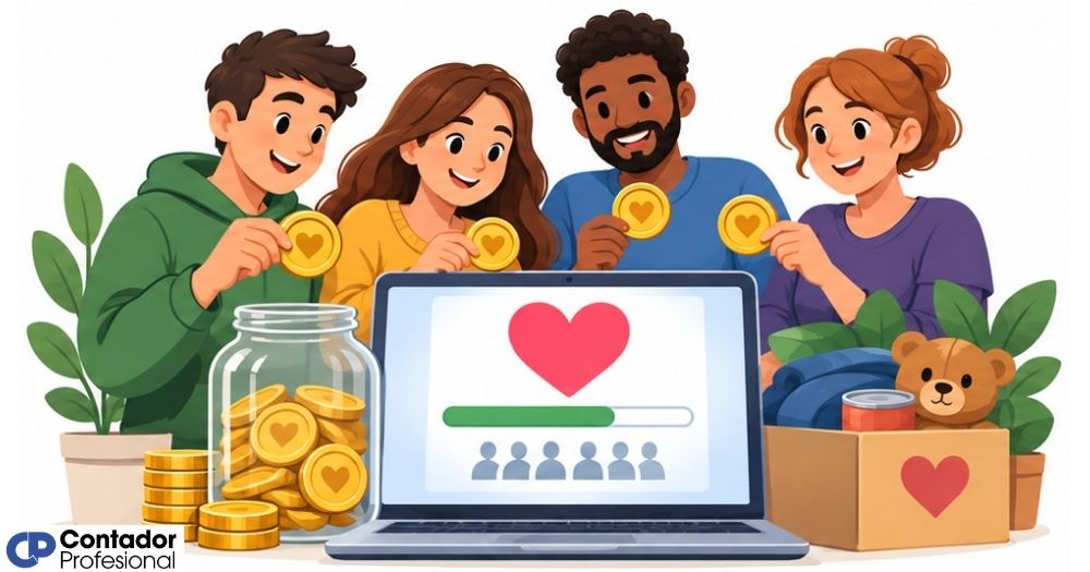contabilización de campañas de crowdfunding solidario