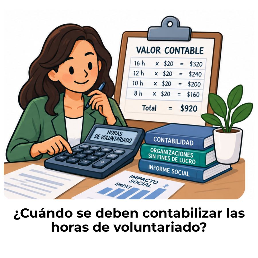 contabilizar las horas de voluntariado