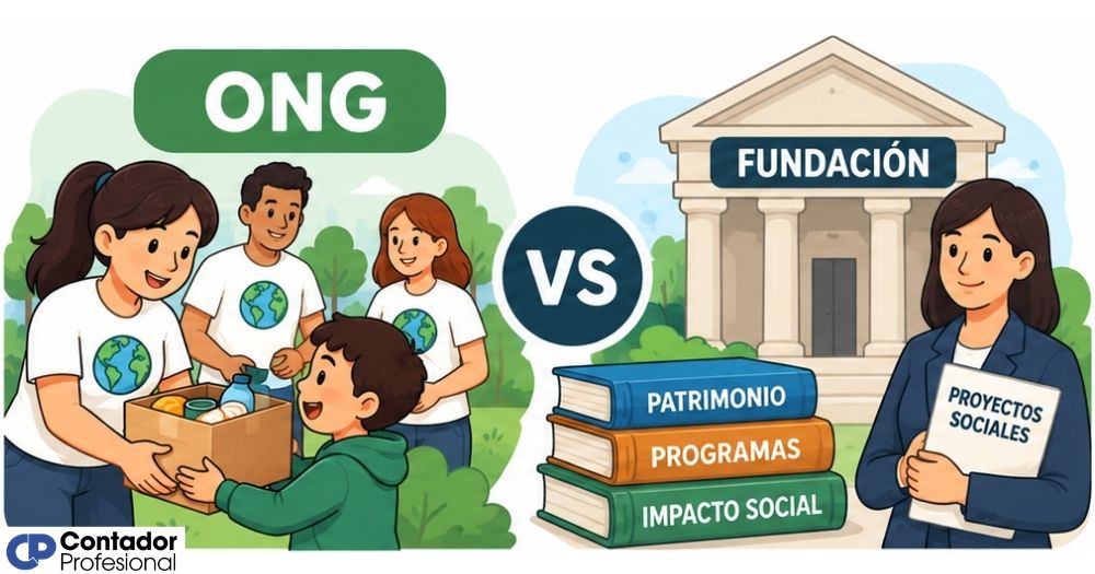 diferencia entre ONG y fundación