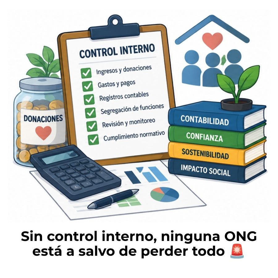 el control interno en una organización sin fines de lucro