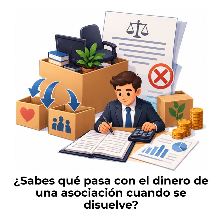 disolución de una asociación sin fines de lucro