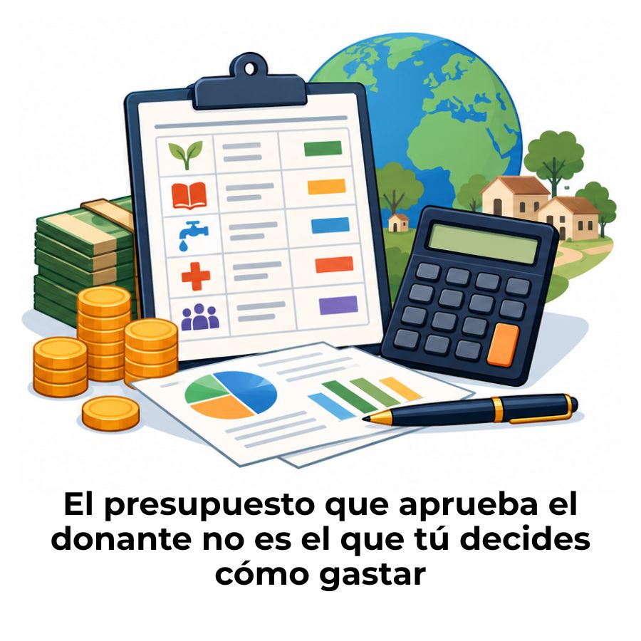 ejecución presupuestaria en proyectos de cooperación