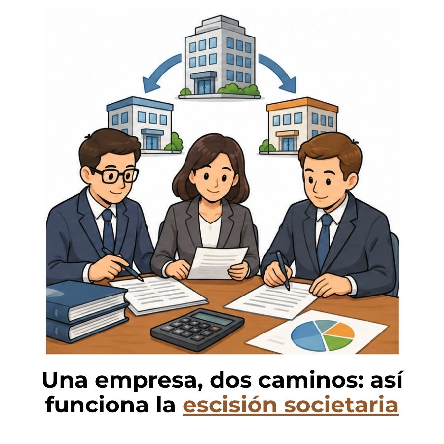 escisión de una sociedad