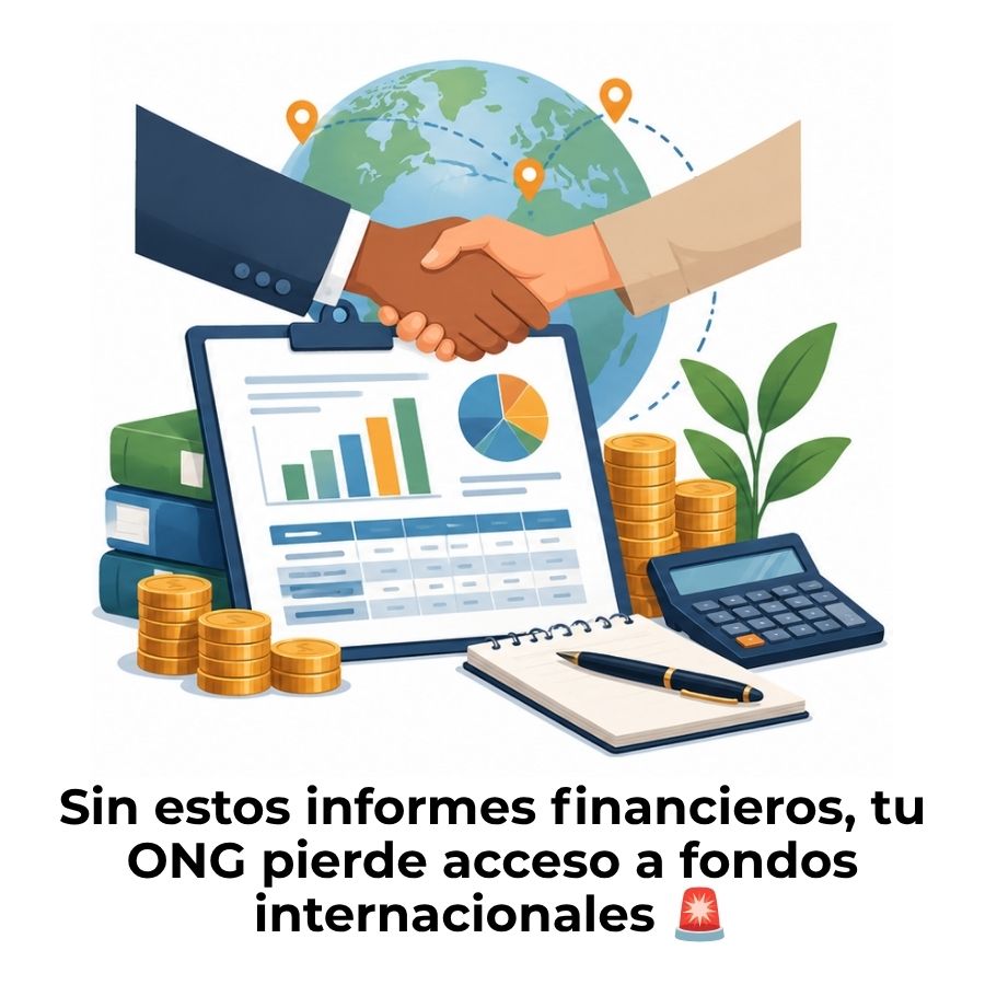 informes financieros para la cooperación internacional