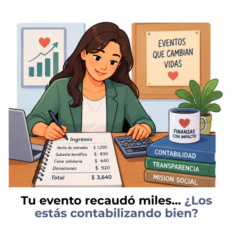 ingresos por eventos de recaudación de fondos