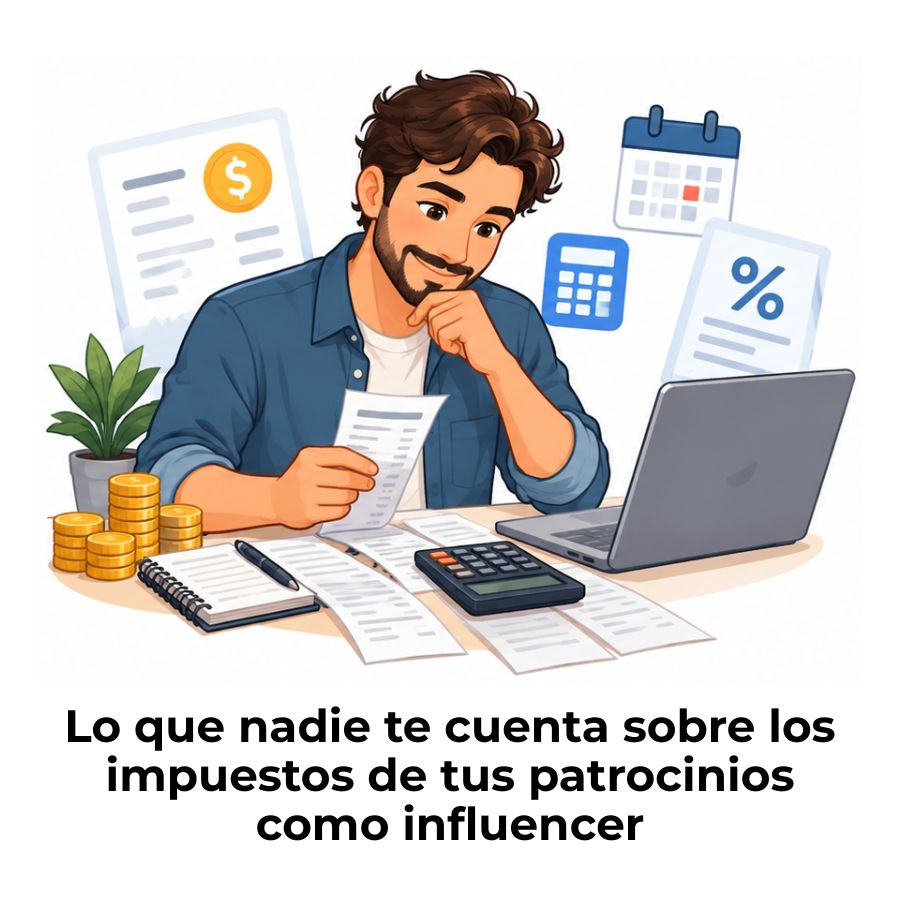 ingresos por patrocinios de un influencer