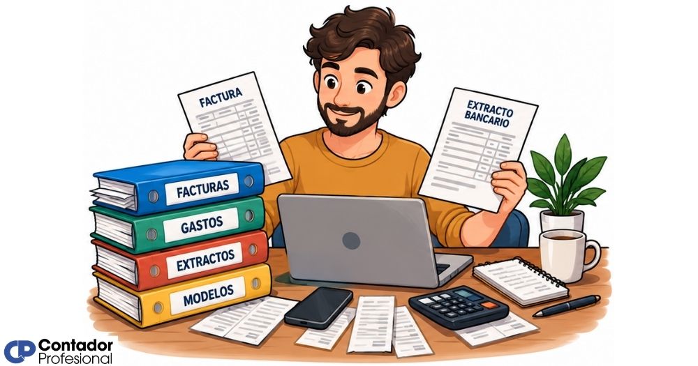 qué documentos necesita un autónomo para declarar