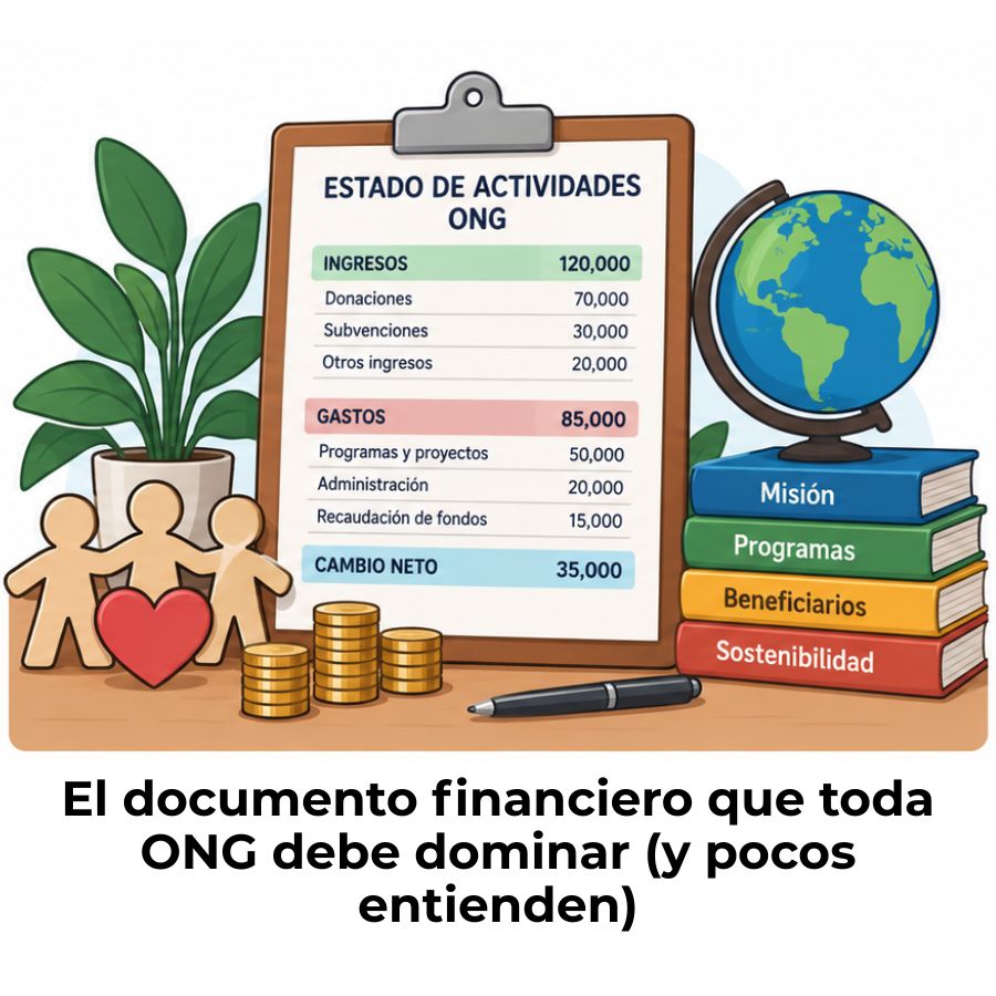 qué es el estado de actividades de una ONG