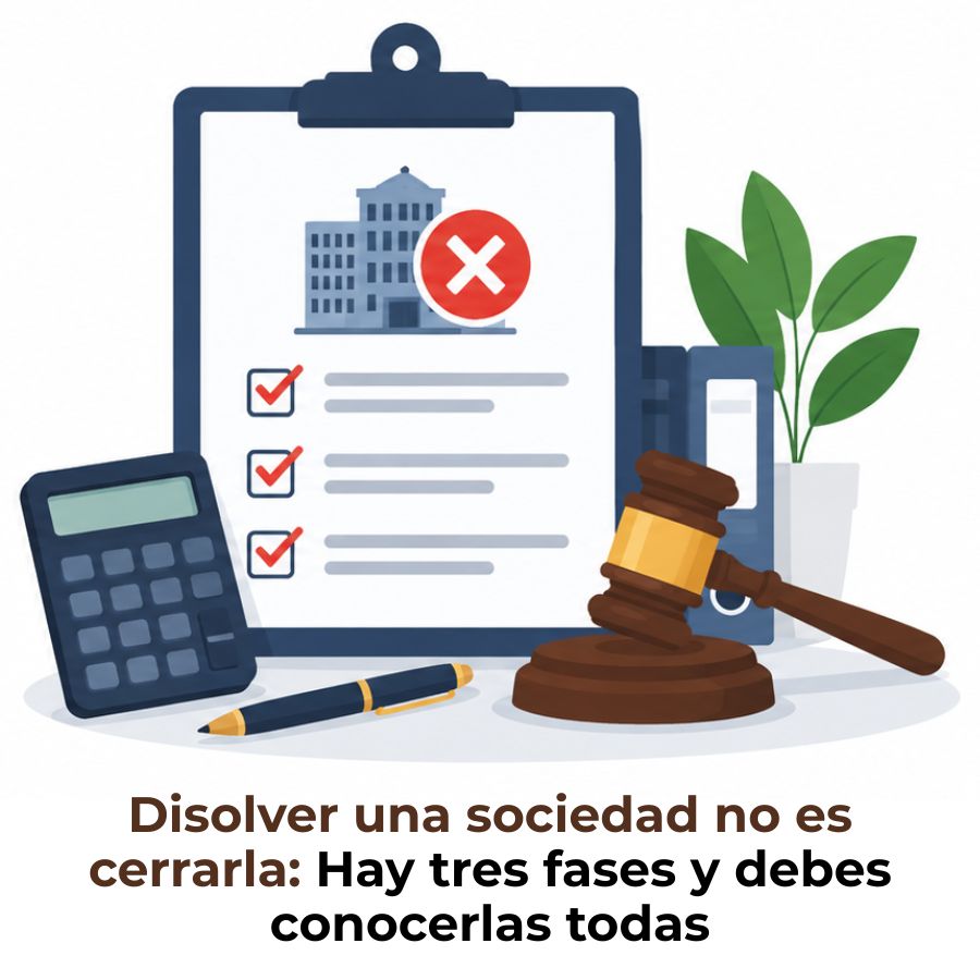 qué es la disolución societaria