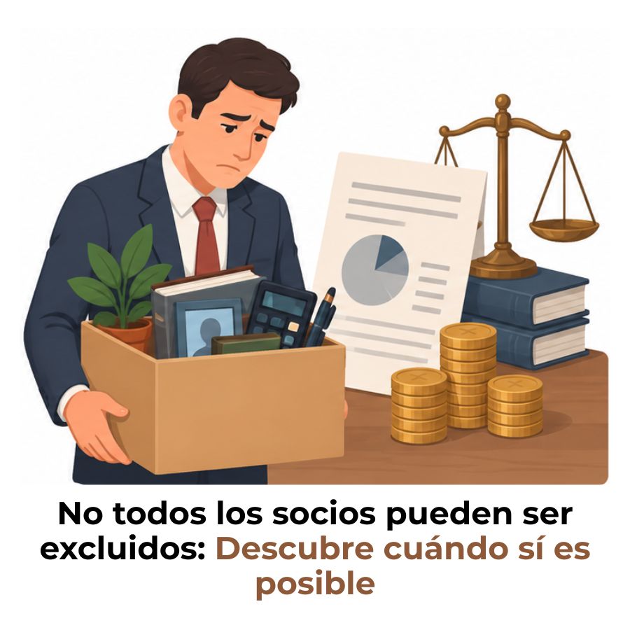 qué es la exclusión de un socio