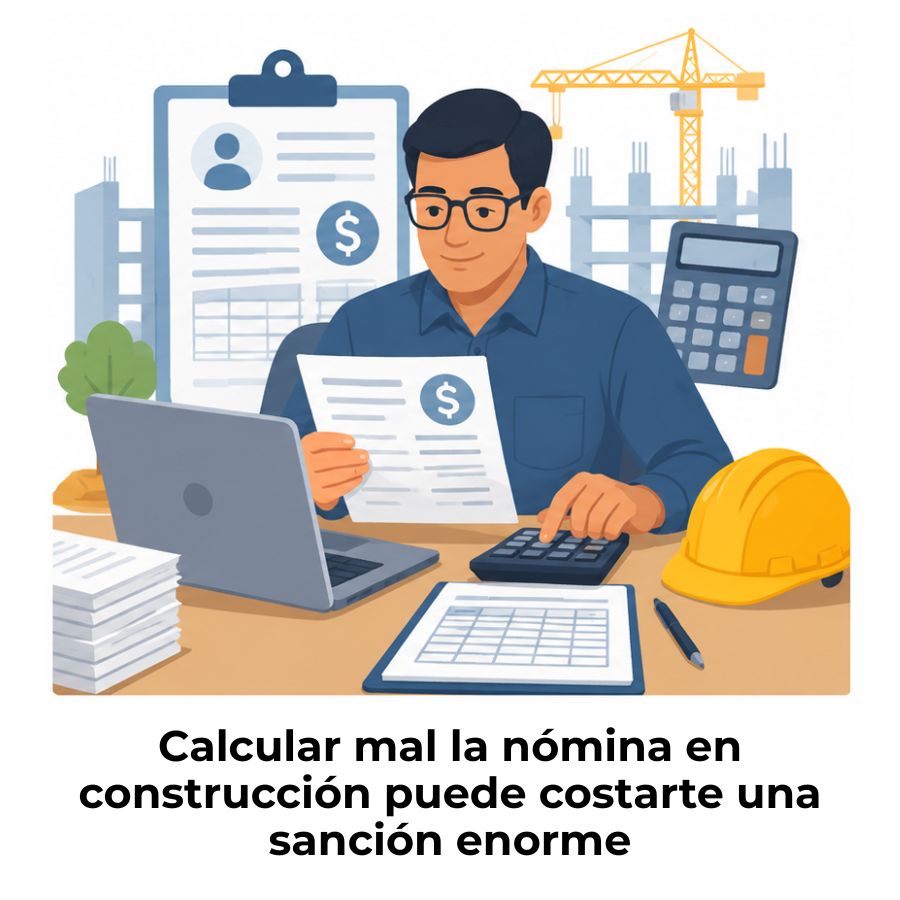 qué es la nómina en la construcción
