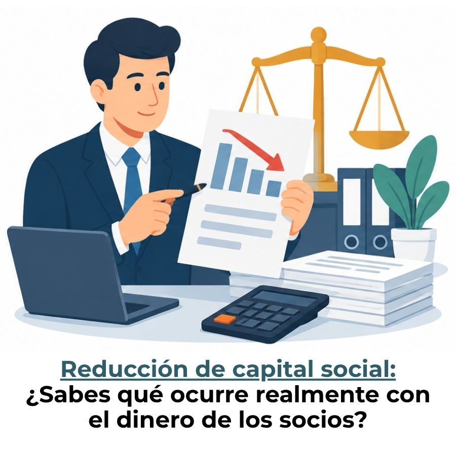 qué es la reducción de capital social