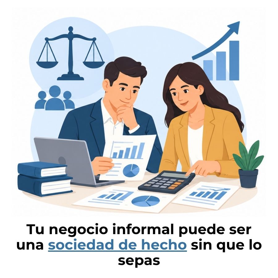 qué es una sociedad de hecho