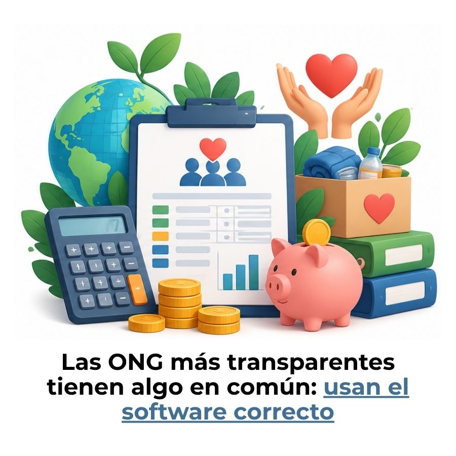 qué software contable necesita una ONG para funcionar