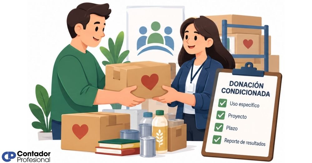reconocimiento contable y fiscal de las donaciones condicionadas