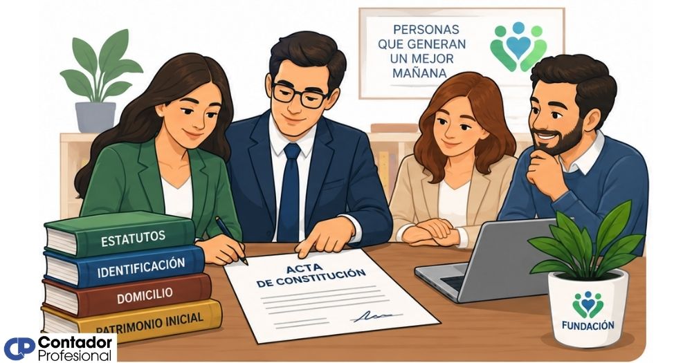 requisitos legales para constituir una fundación