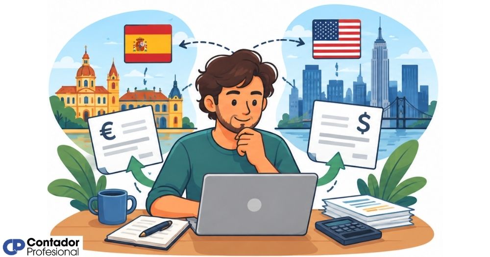 tratamiento fiscal para freelancers que trabajan y tributan en dos países