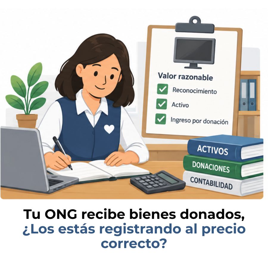 valoración contable de un bien donado