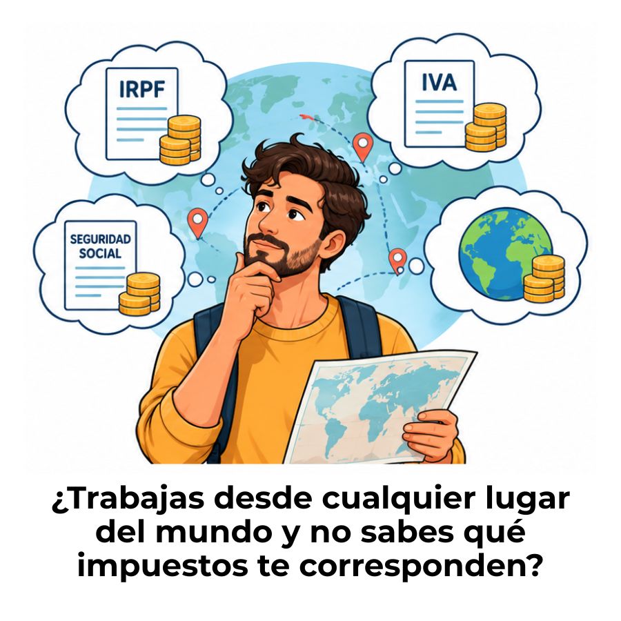 qué impuestos paga un nómada digital