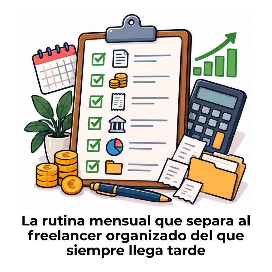 checklist contable mensual para un freelancer