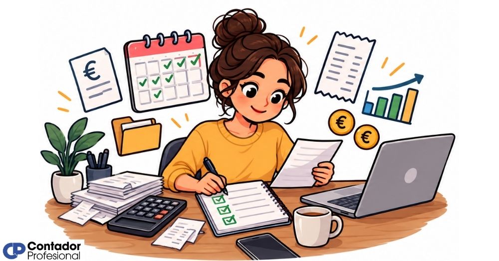 checklist contable mensual para un freelancer