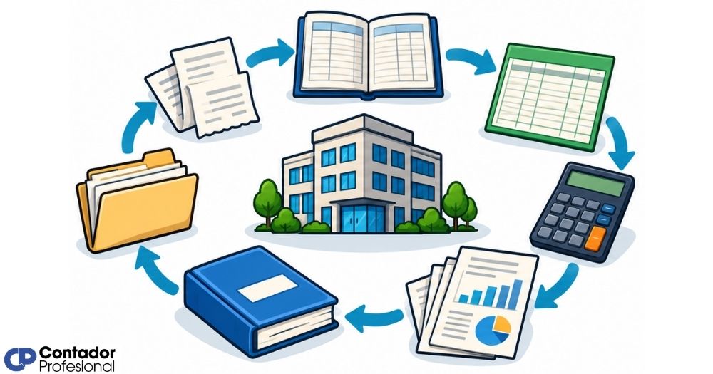 ciclo contable de una empresa sin movimiento