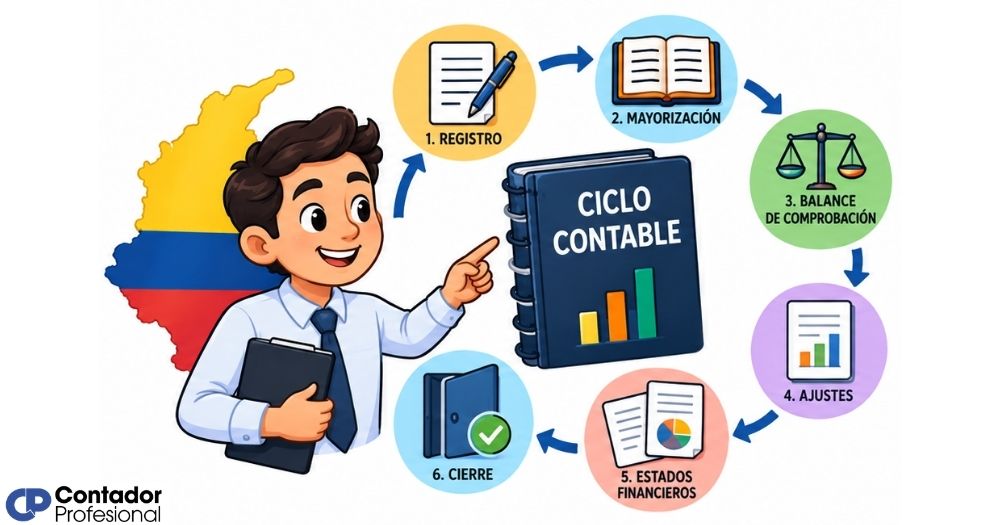 ciclo contable en Colombia