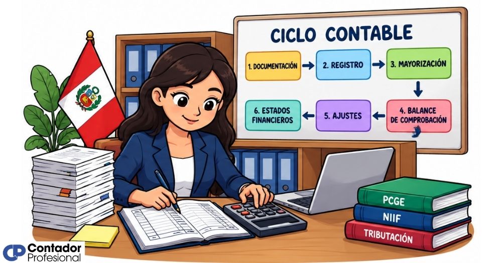 ciclo contable en Perú