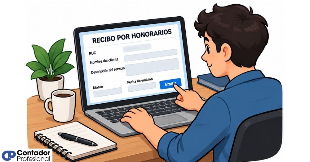 cómo emitir un recibo por honorarios como independiente