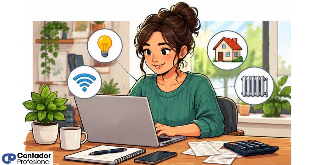 deducción de gastos por trabajar desde casa